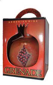IJEVAN GRENADE WINE RED SWEET POMEGRANATE CERAMIC 750ML WINE