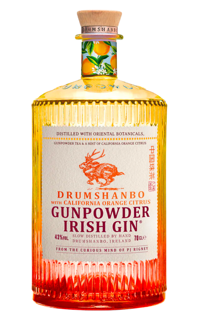 DRUMSHANBO GUNPOWDER GIN ORANGE CITRUS IRISH 750ML LIQ