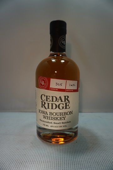 CEDAR RIDGE BOURBON IOWA 750ML Spirits