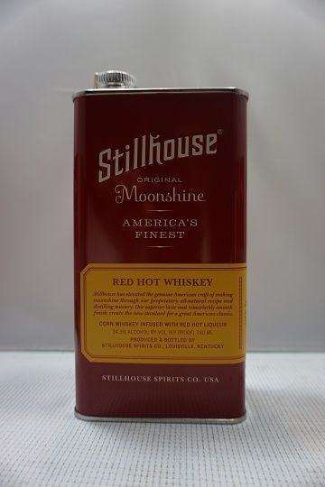 STILLHOUSE MOONSHINE WHISKEY RED HOT AMERICAN FINEST 750ML Spirits