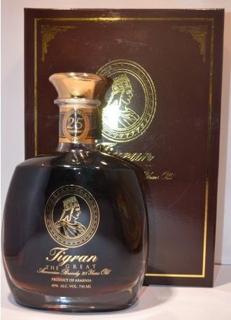 TIGRAN GREAT BRANDY ARMENIAN 25YR 750ML - Remedy Liquor