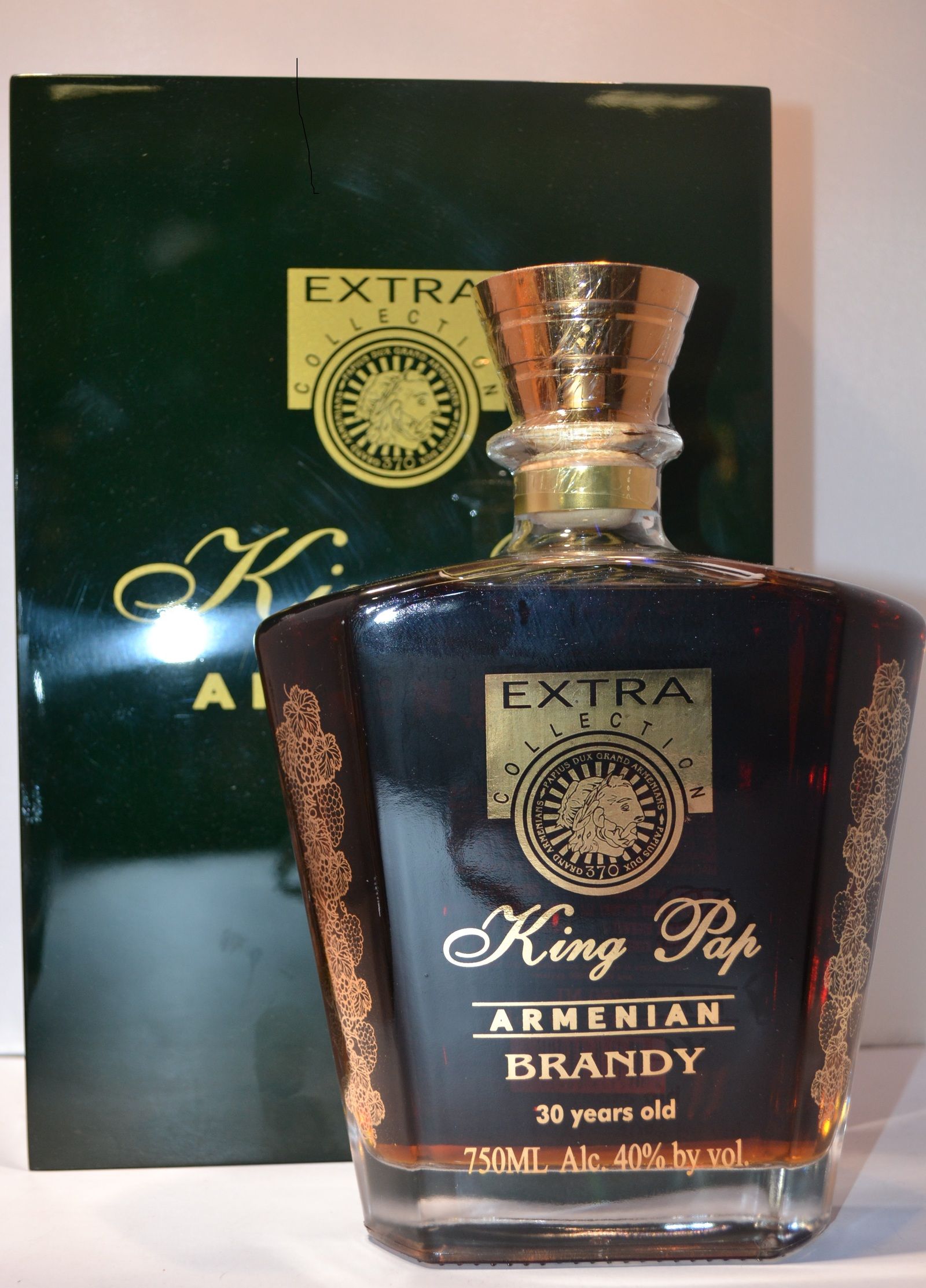 KING PAP BRANDY ARMENIA 30YR 750ML - Remedy Liquor
