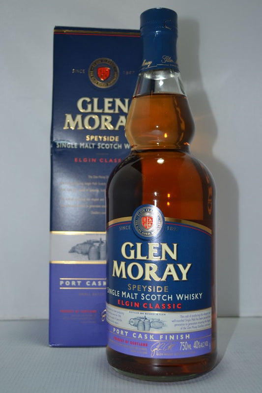 GLEN MORAY SCOTCH SINGLE MALT ELGIN CLASSIC PORT CASK SPEYSIDE 750ML Spirits