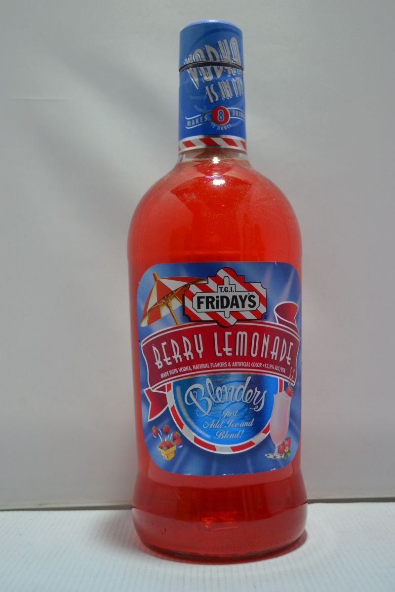 TGI FRIDAYS BERRY LEMONADE READY TO DRINK 750ML - Remedy Liquor