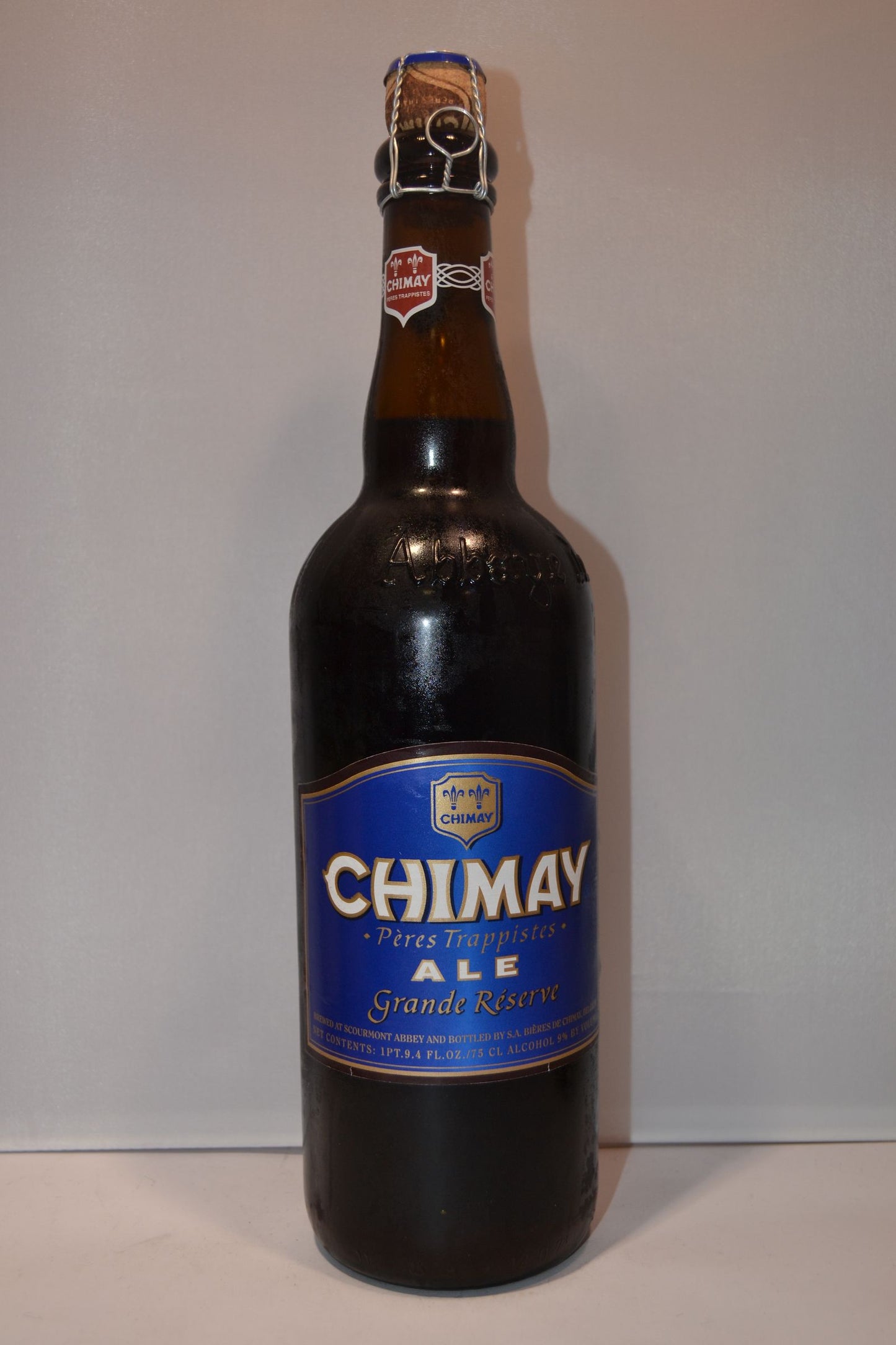 CHIMAY ALE GRAND RESERVE BLUE 750ML