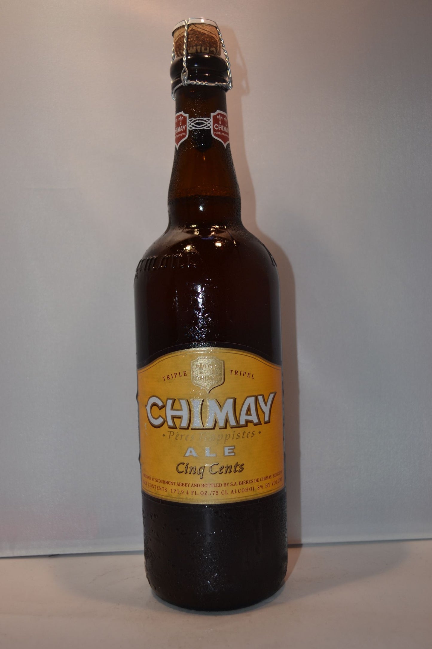 CHIMAY ALE CLNQ CENTS ALE 750ML