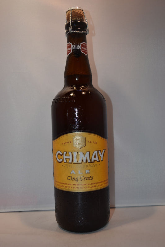 CHIMAY ALE CLNQ CENTS ALE 750ML