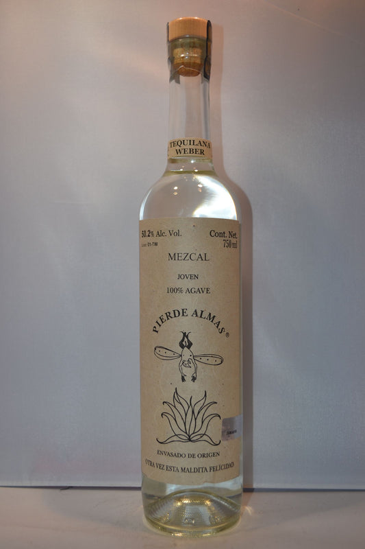 PIERDE ALMAS MEZCAL TEQUILANA WEBER JOVEN 100.4PF 750ML Spirits