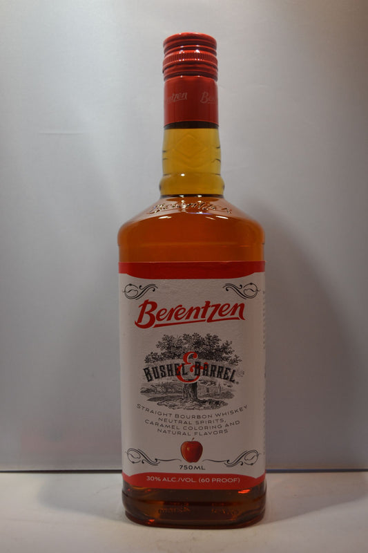 BERENTZEN BOURBEN BUSHEL BARREL APPLE 750ML Spirits