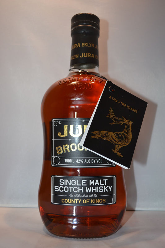 JURA SCOTCH SINGLE MALT BROOKLYN 84PF 750ML Spirits