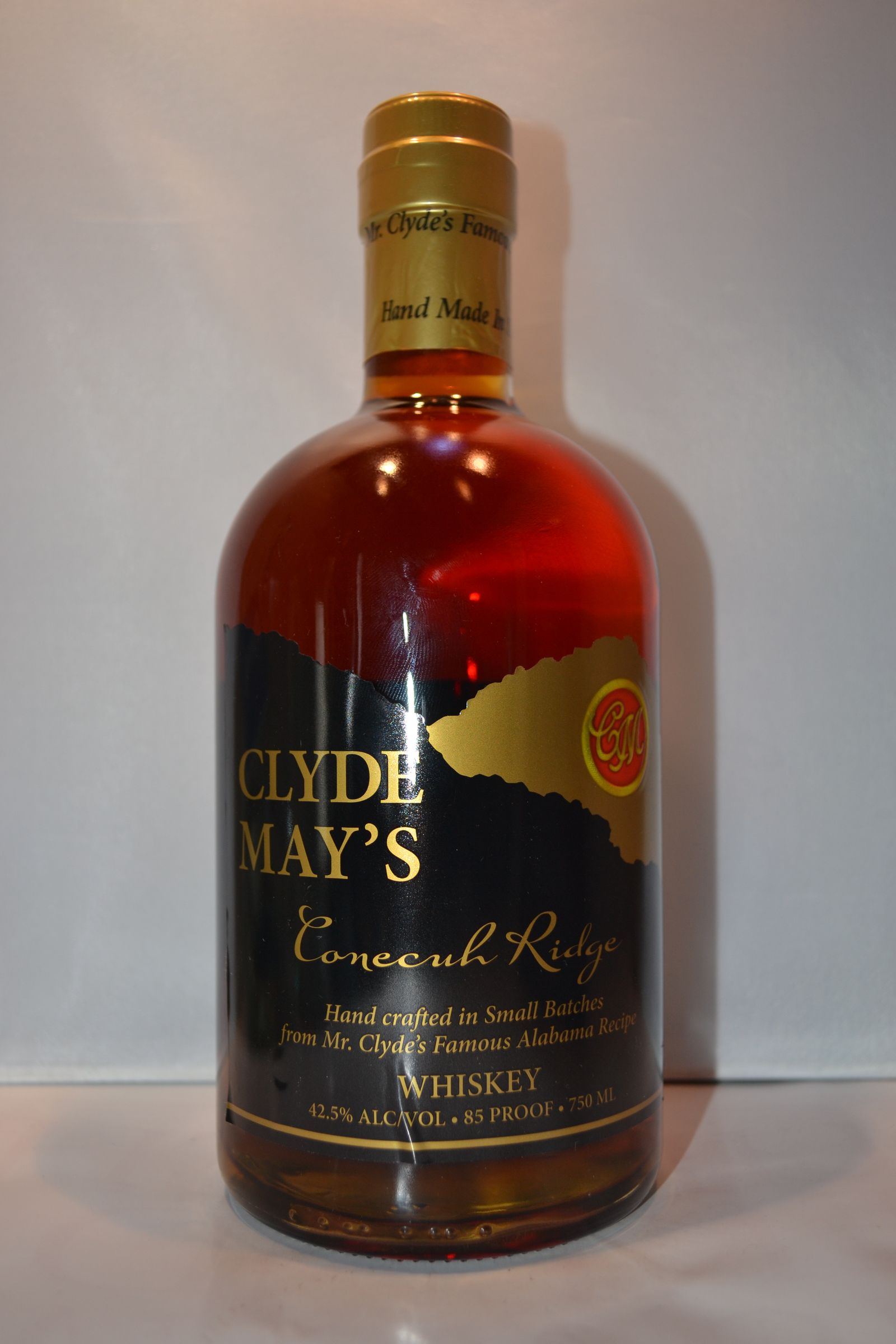 CLYDE MAY WHISKEY ORIGINAL ALABAMA 85PF 750ML - Remedy Liquor