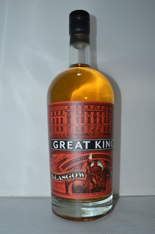 GREAT KING STREET SCOTCH BLENDED GLASGOW BLEND SMOKE AND SHERRY NOTES 86PF 750ML Spirits