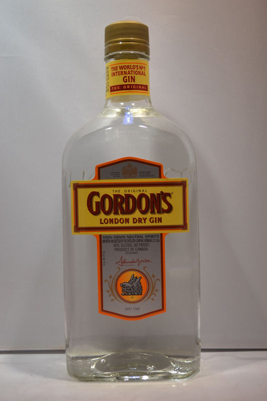 GORDONS DRY GIN LONDON 750ML