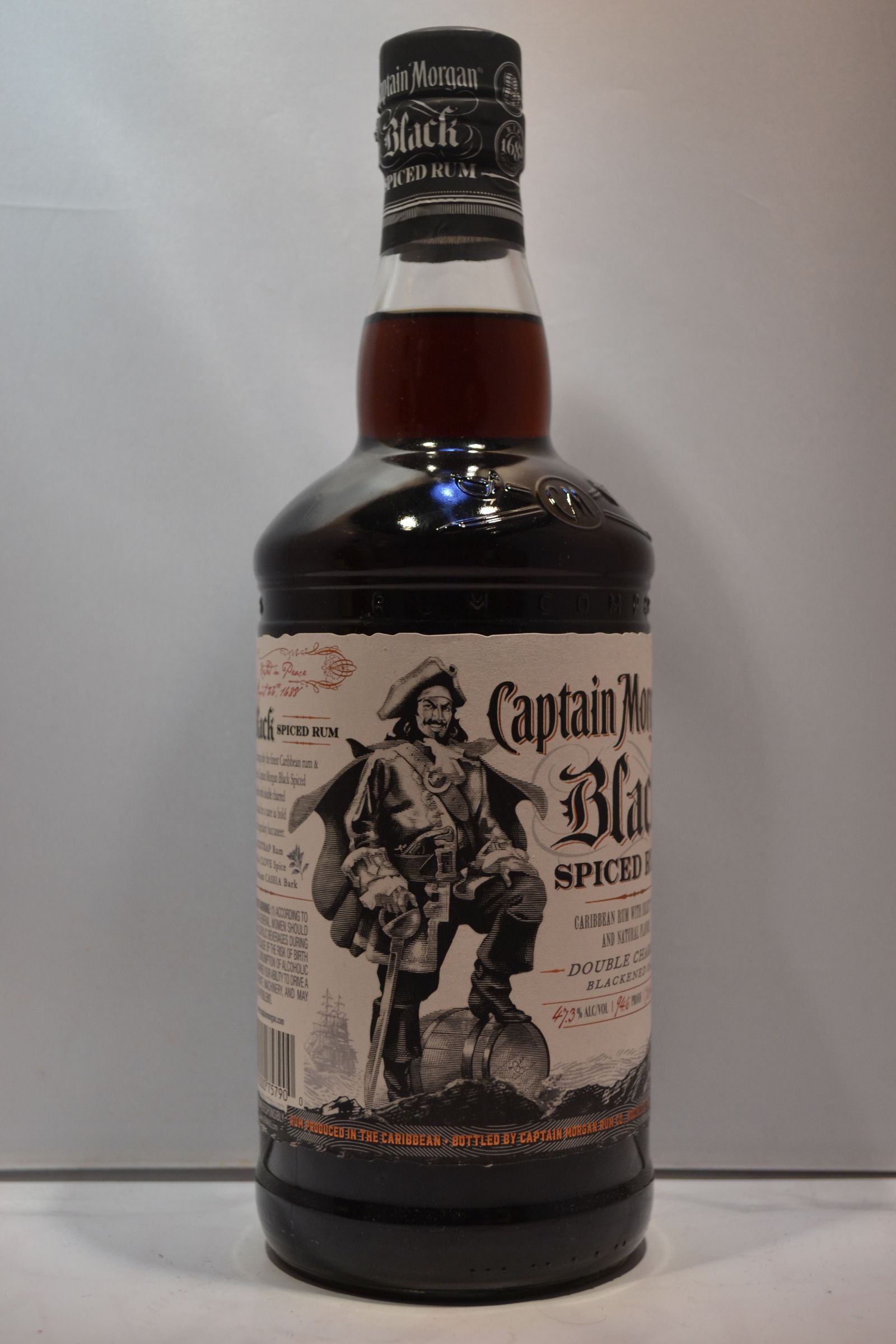 CAPTAIN MORGAN BLACK SPICED RUM 750ML - Remedy Liquor