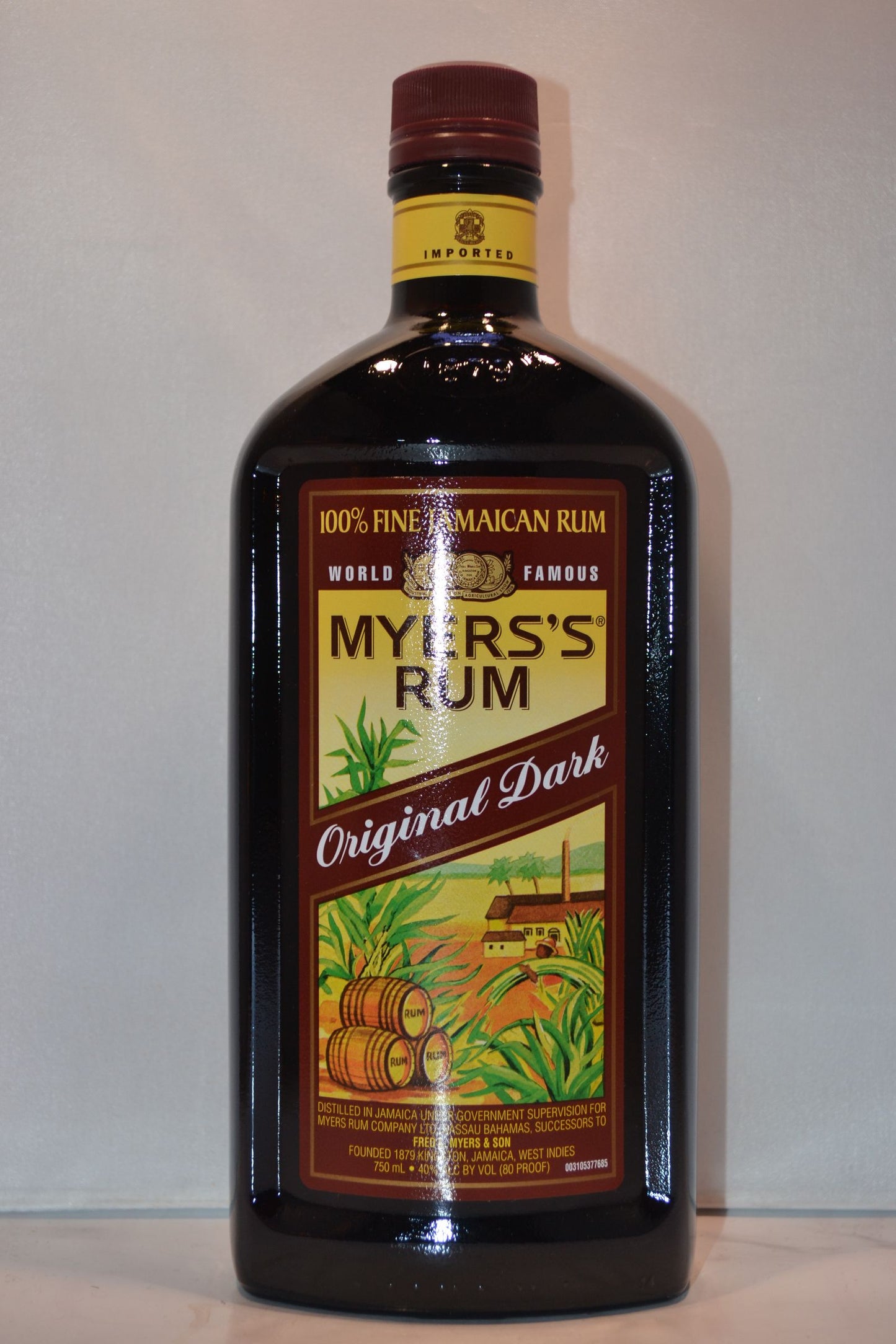 MYERS'S RUM ORIGINAL DARK 750ML - Remedy Liquor