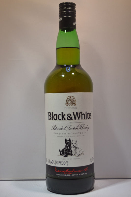 BLACK & WHITE SCOTCH BLENDED 1LI Spirits