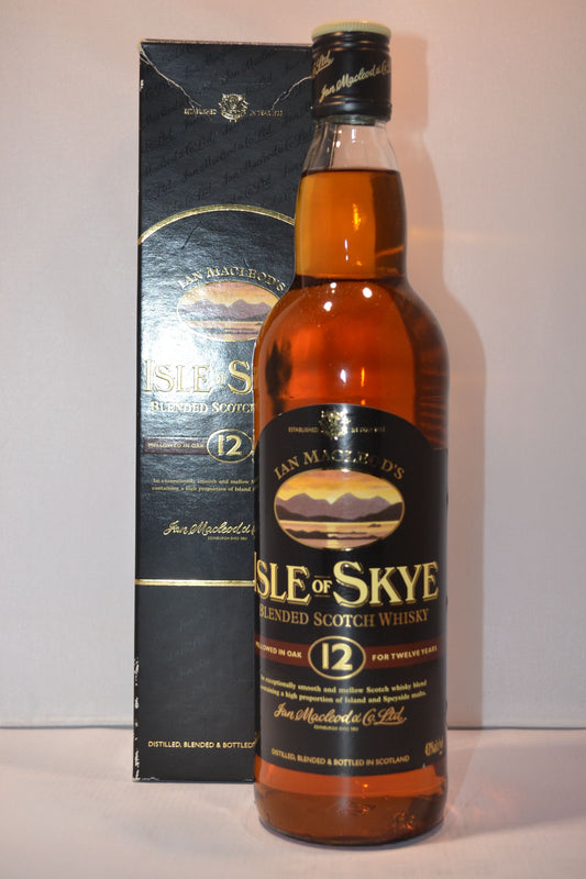 ISLE OF SKYE SCOTCH BLENDED 12YR 750ML Spirits