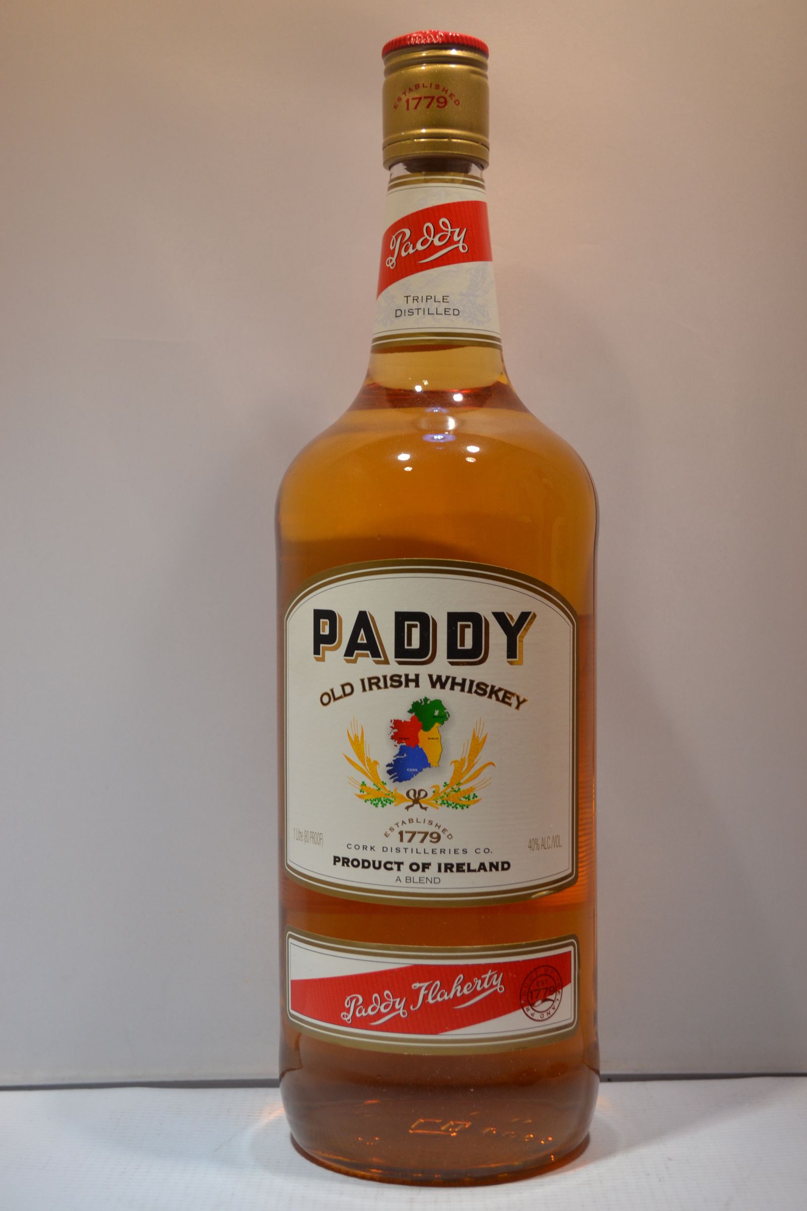 PADDY OLD IRISH WHISKEY 1LI - Remedy Liquor