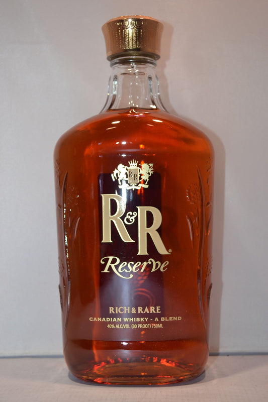 R & R WHISKEY RESERV CANADIAN 750ML Spirits