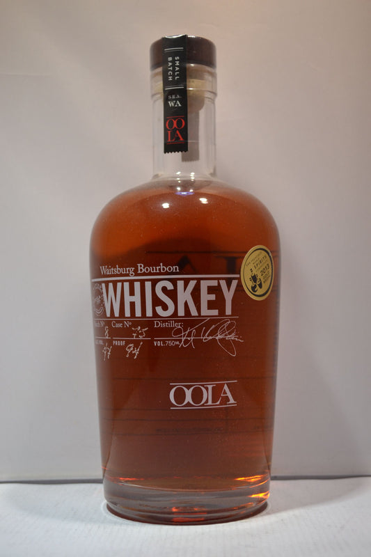 OOLA WAITSBURG BOURBON WASHINGTON 750ML - Remedy Liquor