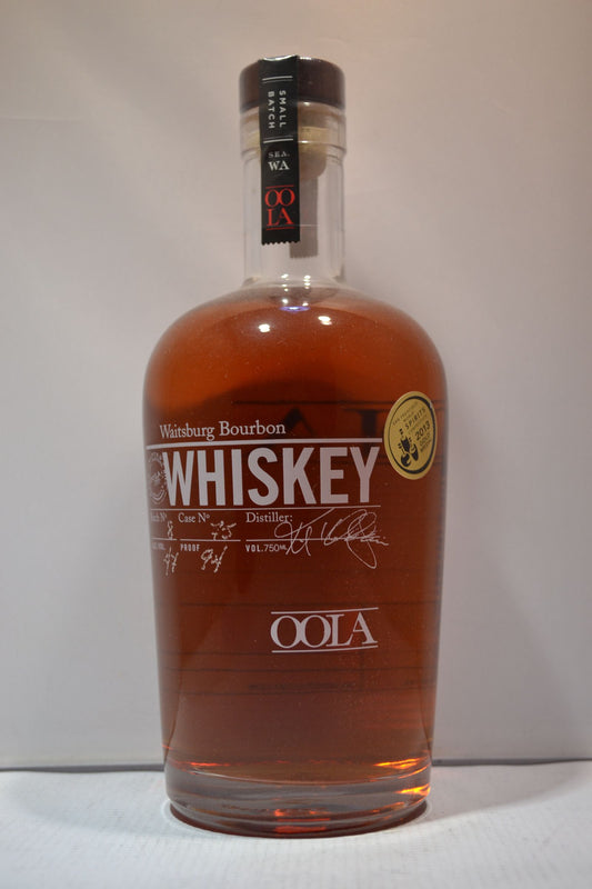 OOLA WAITSBURG BOURBON WASHINGTON 750ML Spirits