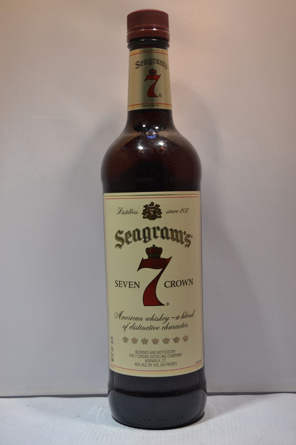 SEAGRAMS SEVEN 7 CROWN WHISKEY BLENDED AMERICAN 750ML Spirits