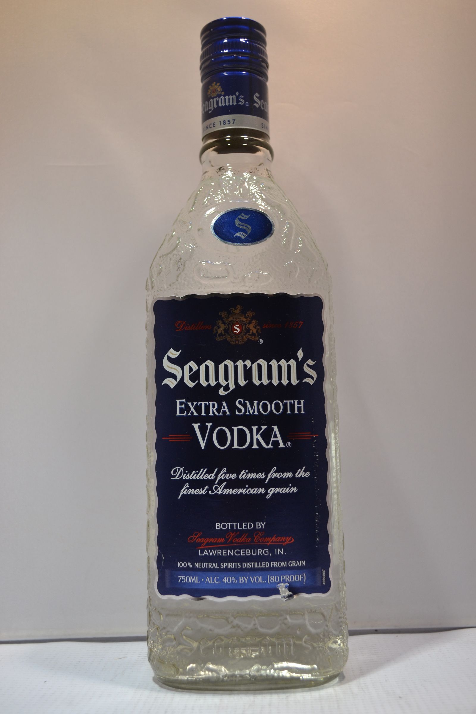 SEAGRAMS VODKA EXTRA SMOOTH INDIANA 750ML - Remedy Liquor