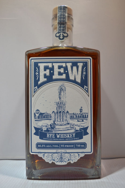 FEW WHISKEY RYE ILLINOIS 93PF 750ML Spirits