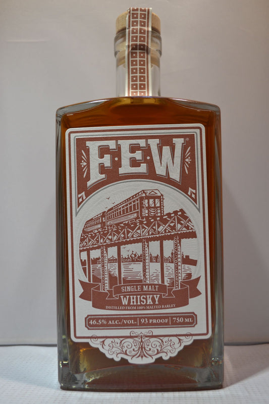 FEW WHISKEY SINGLE MALT ILLINOIS 93PF 750ML Spirits