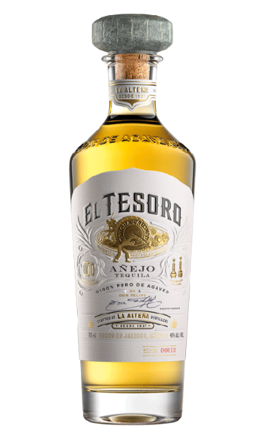 EL TESORO TEQUILA ANEJO 750ML - Remedy Liquor