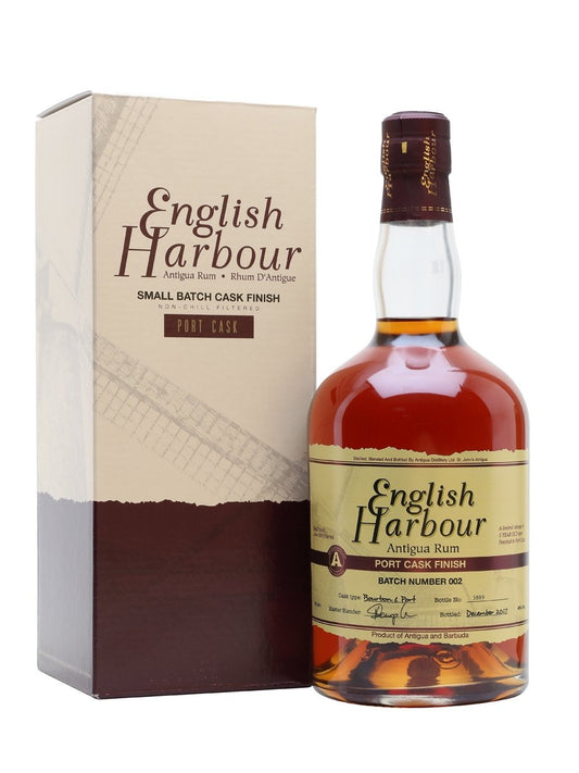 ENGLISH HARBOUR RUM SMALL BATCH MADEIRA CASK FINISH ANTIGUA 750ML Spirits