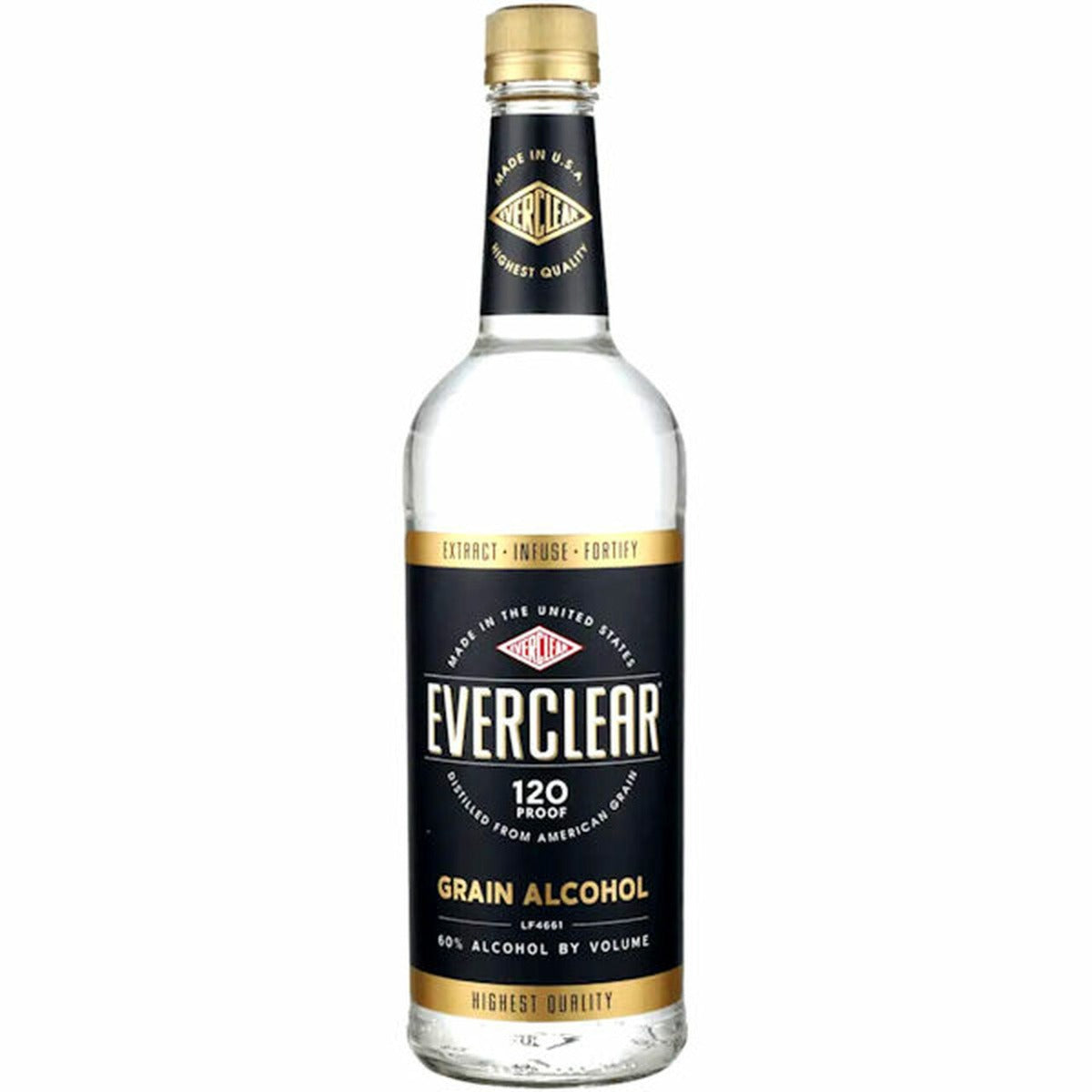 EVERCLEAR GRAIN ALCOHOL 120PF 1LI - Remedy Liquor