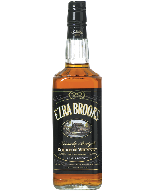 EZRA BROOKS BOURBON BLACK KENTUCKY 90PF 750ML Spirits