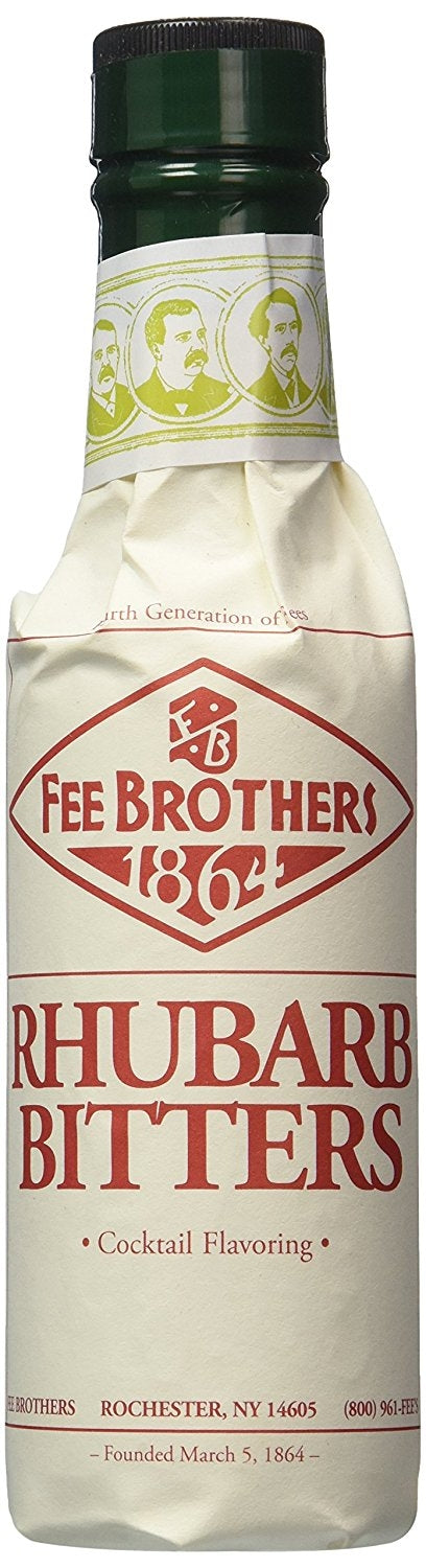FEE BROTHERS RHUBARB BITTERS 5OZ Spirits