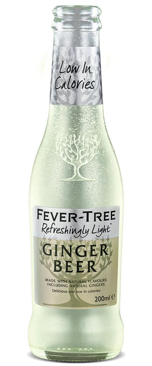 FEVER TREE GINGER BEER LIGHT 4X200ML - Remedy Liquor