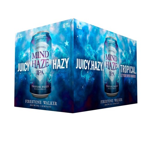 FIRESTONE MIND HAZE IPA 6X12OZ CANS - Remedy Liquor