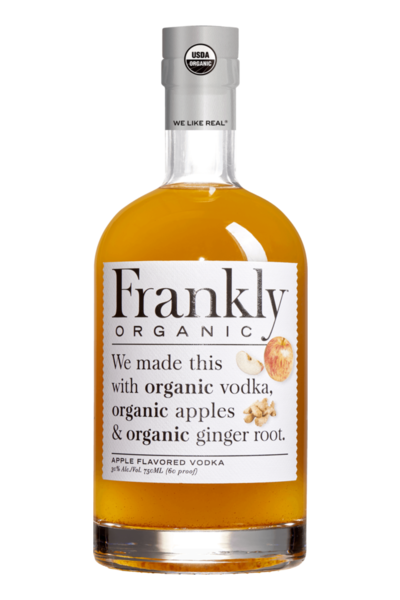 FRANKLY VODKA APPLE FLAVORED ORGANIC TEXAS 750ML - Remedy Liquor
