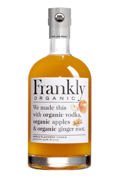 FRANKLY VODKA APPLE FLAVORED ORGANIC TEXAS 750ML Spirits