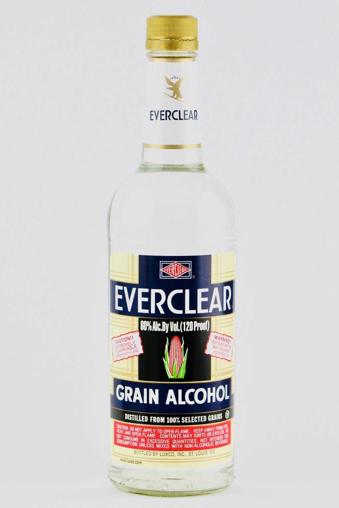 EVERCLEAR GRAIN ALCOHOL 120PF 750ML