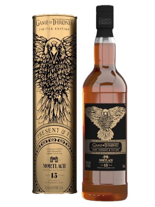 MORTLACH SCOTCH SINGLE MALT LIMITED GAME OF THRONES SIX KINGDOMS EDITION 15YR 750ML Spirits