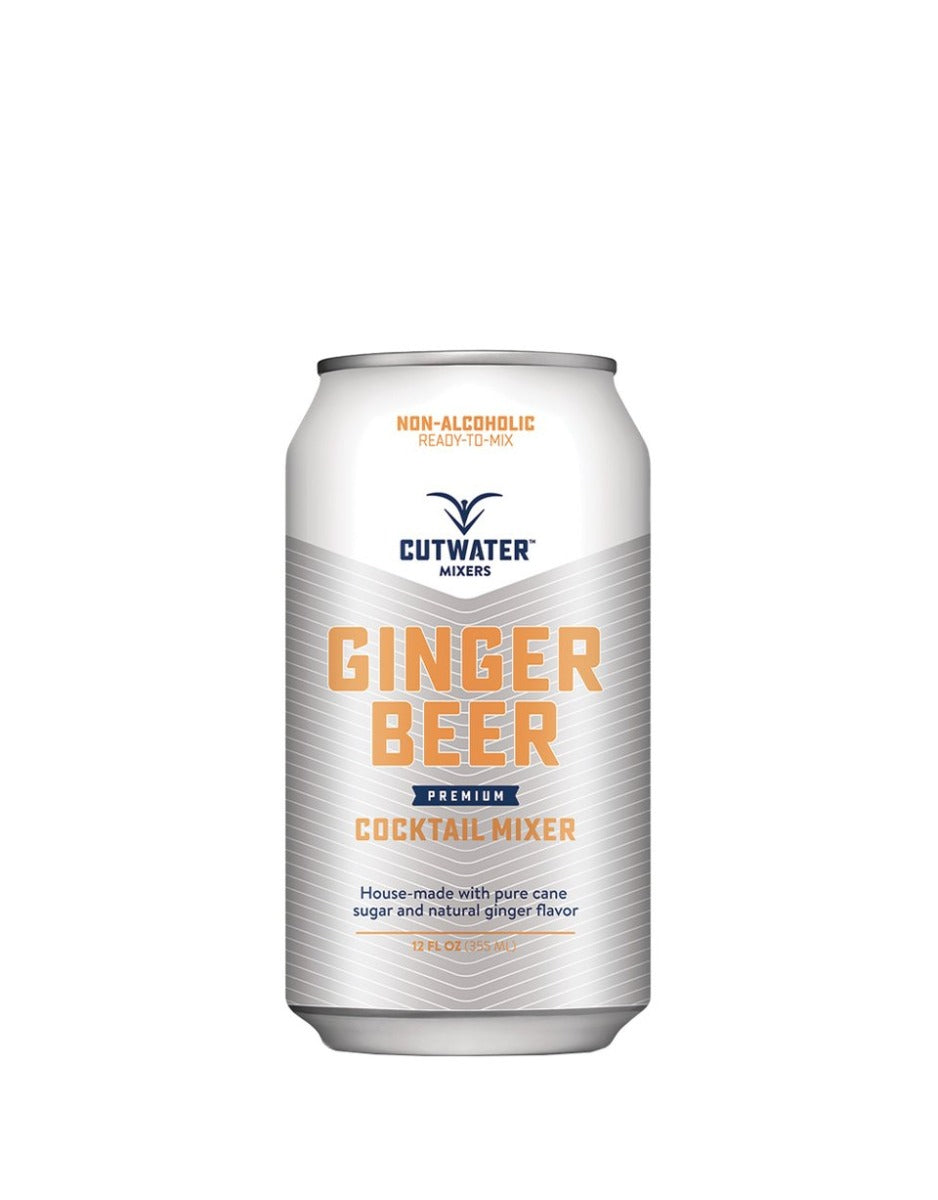 CUTWATER GINGER BEER NON ALCOHOLIC 4X12OZ CANS