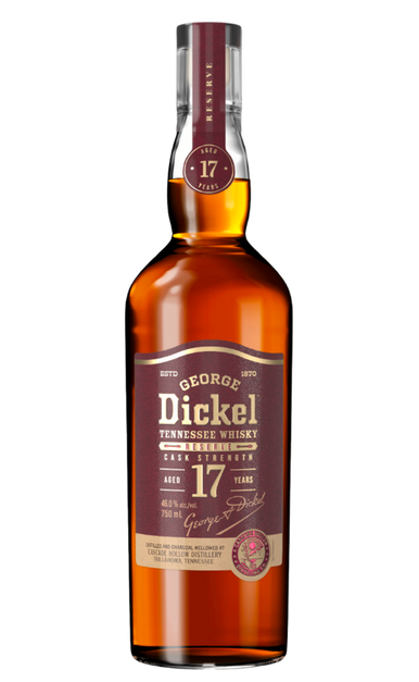 GEORGE DICKEL WHISKY RESERVE CASK STRENGTH 17YR TENNESSEE 750ML
