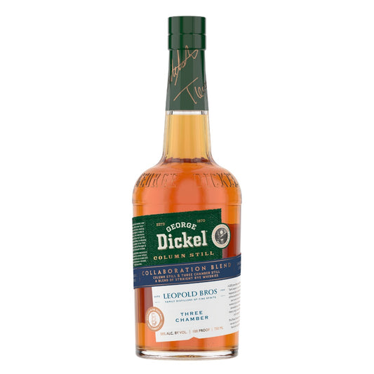GEORGE DICKEL WHISKEY INAUGURAL RELEASE LEOPOLD BROS COLLABORATION BLEND TENNESSEE 750ML Spirits