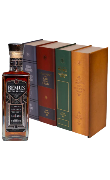 GEORGE REMUS REPEAL RESERVE BOURBON VOLUME I-IV GIFT PACK 4X375ML