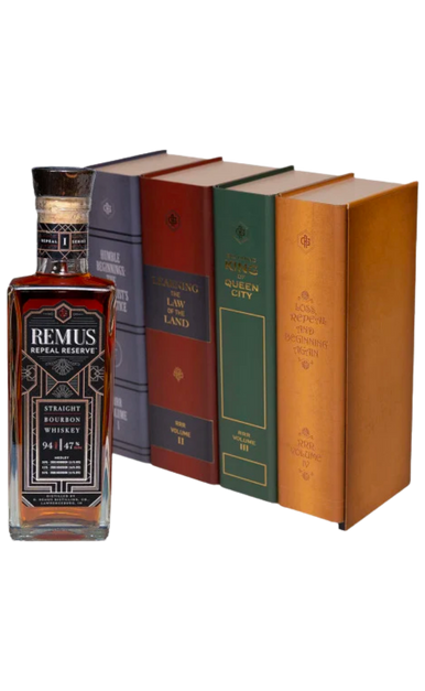 GEORGE REMUS REPEAL RESERVE BOURBON VOLUME I-IV GIFT PACK 4X375ML Spirits