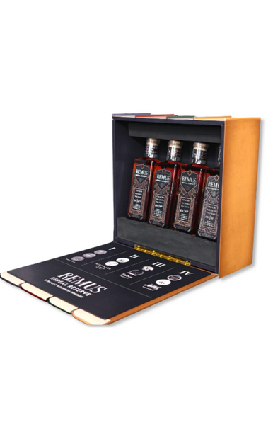 GEORGE REMUS REPEAL RESERVE BOURBON VOLUME I-IV GIFT PACK 4X375ML Spirits