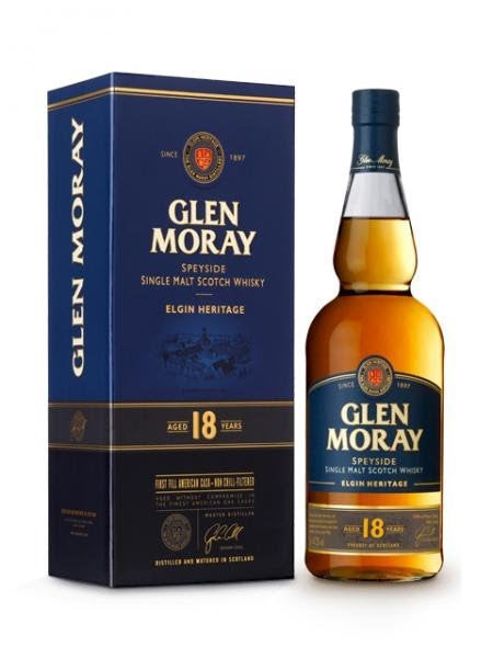 GLEN MORAY SCOTCH SINGLE MALT ELGIN HERITAGE SPEYSIDE 94.4PF 18YR 750ML Spirits