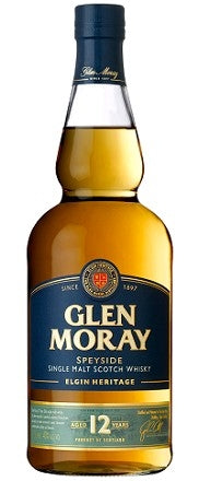 GLEN MORAY SCOTCH SINGLE MALT SPEYSIDE 12YR 750ML Spirits