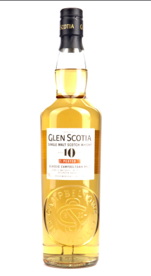 GLEN SCOTIA SCOTCH SINGLE MALT PEATED CAMPBELTOWN 10YR 750ML Spirits