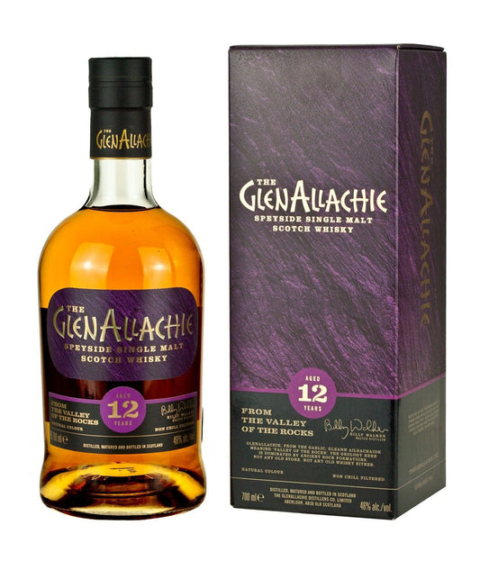 GLENALLACHIE SCOTCH SINGLE MALT SPEYSIDE 12YR 700ML Spirits